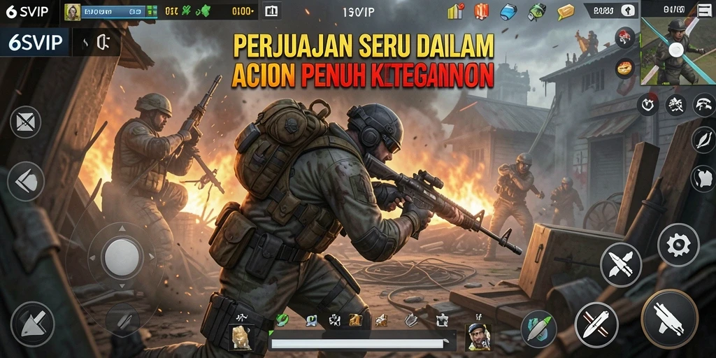 Tampilan screenshot gameplay <strong>6SVIP</strong> menampilkan aksi seru dan grafis menawan.