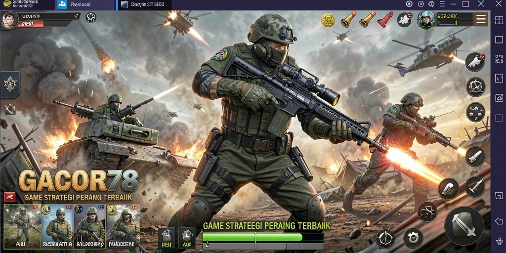 Tampilan menarik dari gameplay GACOR78 yang menegangkan.