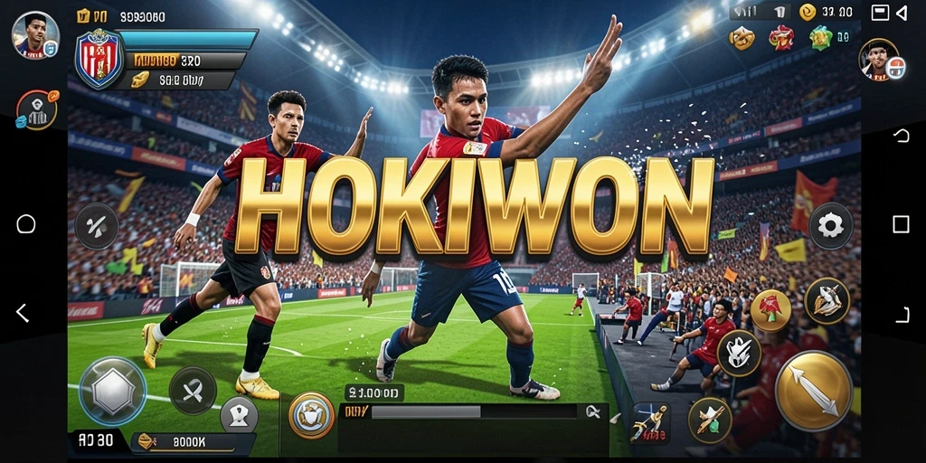 Tampilan utama HOKIWON menampilkan berbagai jenis taruhan olahraga.