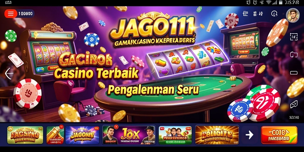 Tampilan gameplay menarik dari JAGO11 yang menyenangkan.