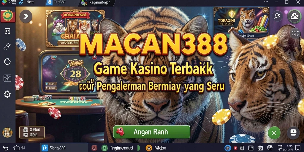 Tampilan menarik gameplay Kasino di MACAN388.