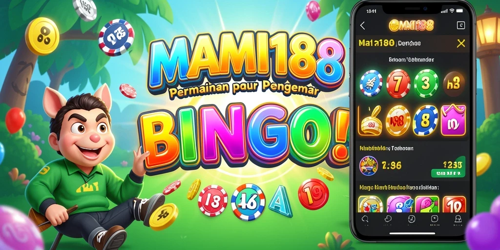 Tampilan gameplay Bingo yang seru dan interaktif di MAMI188.