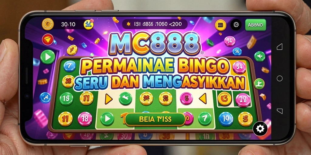Tampilan gameplay menarik dalam permainan Bingo seru.
