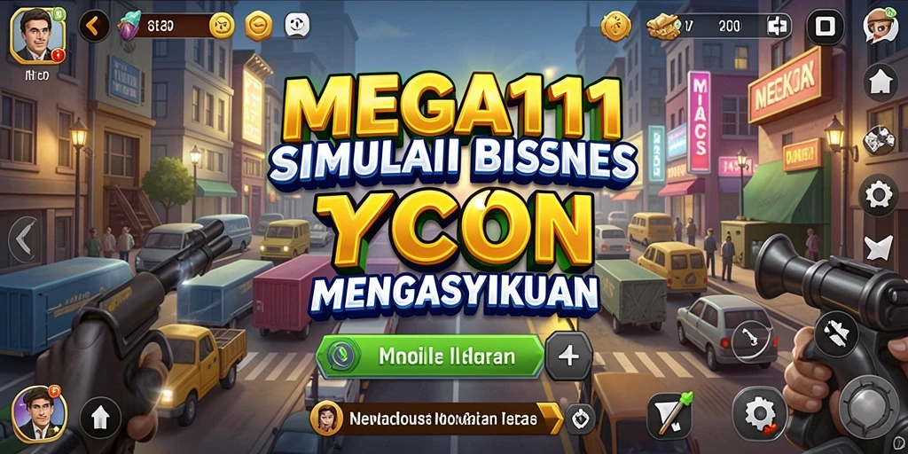 Tampilan gameplay Tycoon yang seru dan mendebarkan di MEGA111.