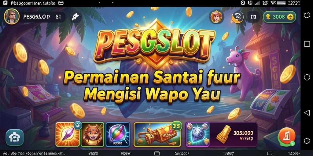 Tampilan gameplay <strong>PESGSLOT</strong> yang seru dan menarik dengan banyak pilihan slot.