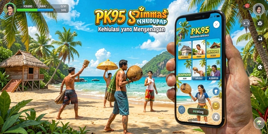 Gameplay PK95 menampilkan berbagai aktivitas menarik dalam simulasi kehidupan.