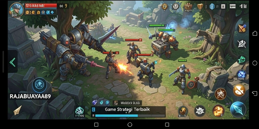 Tampilan gameplay SLG yang menarik di RAJABUAYA89.