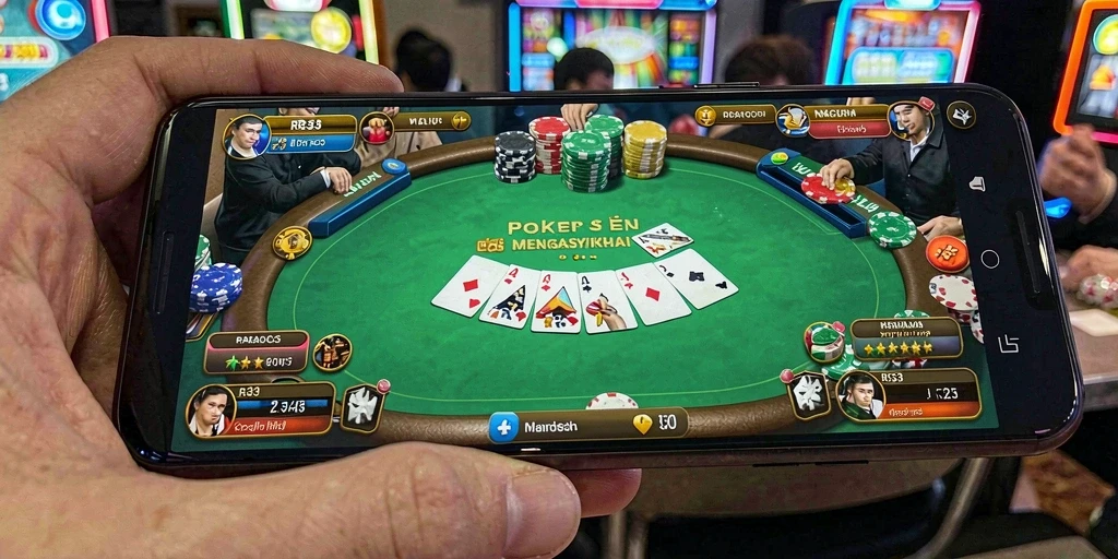 Tampilan gameplay Poker yang menarik di RR33.