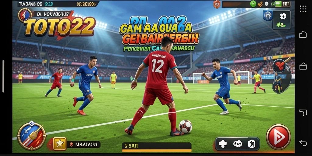Screenshot utama TOTO22 menampilkan gameplay seru dari berbagai cabang olahraga.