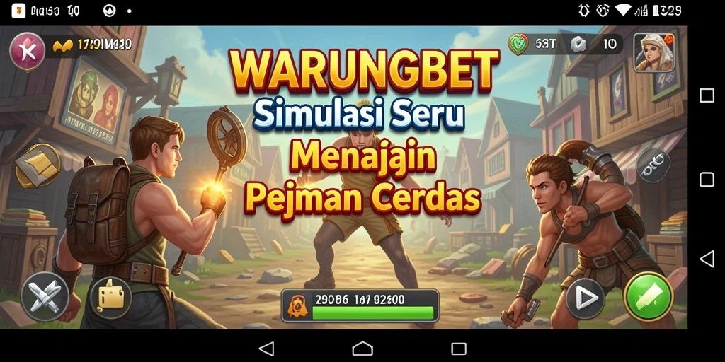 Tangkapan layar dari gameplay menarik WARUNGBET.